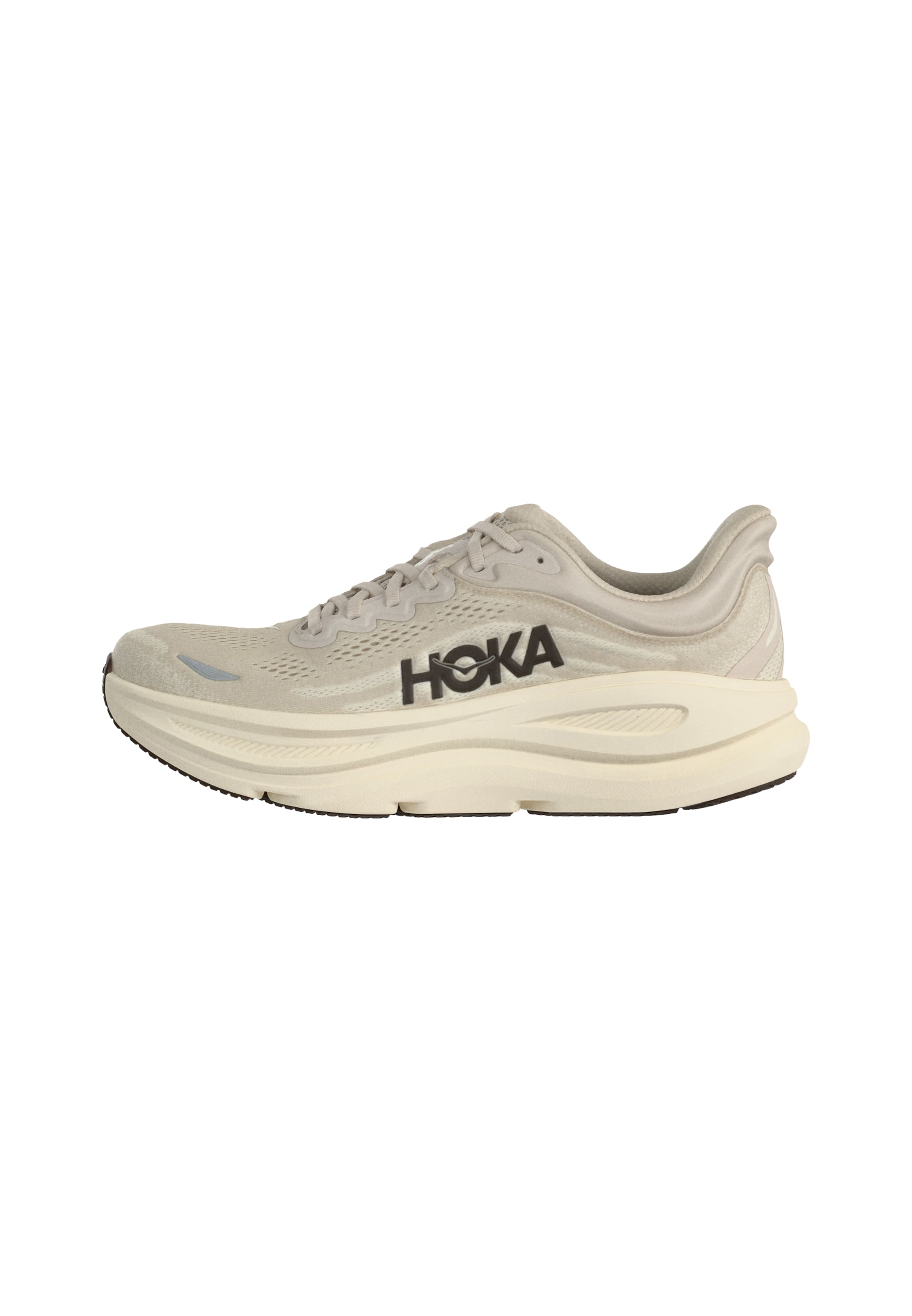 HOKA Обувь для бега 'BONDI 9' в Серый: спереди