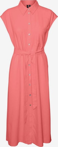 VERO MODA Blousejurk 'MYMILO' in Roze: voorkant