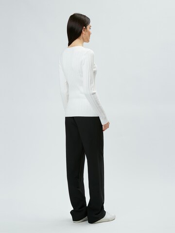 Pull-over 'Fancy' Influencer en blanc