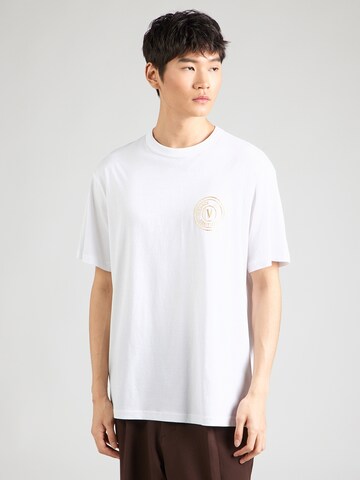 Versace Jeans Couture - Camiseta en blanco: frente