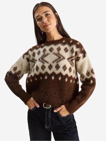 Pullover di Bianco Lucci in marrone
