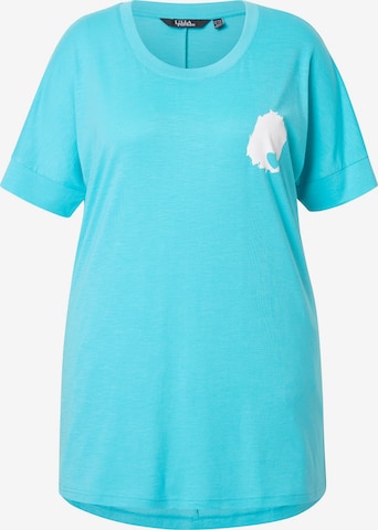 Ulla Popken Shirt in Blau: Vorderseite