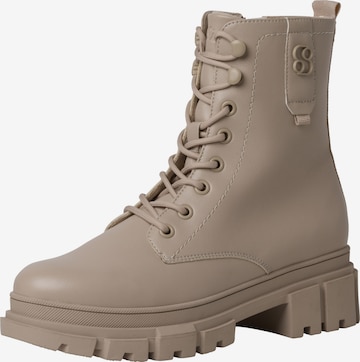 s.Oliver Veterlaarsjes in Beige: voorkant