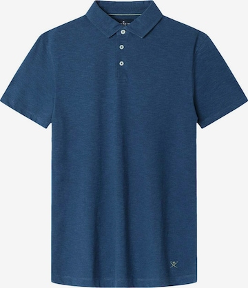 Hackett London Shirt in Blauw: voorkant