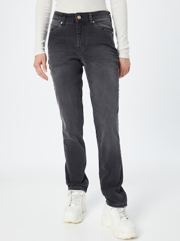 MAC Slim fit Jeans 'Melanie' in Grey: front