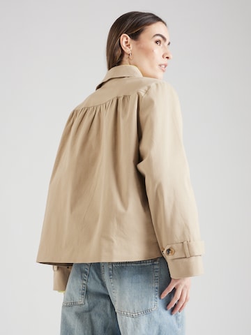 Lollys Laundry Between-season jacket 'Viola' in Beige