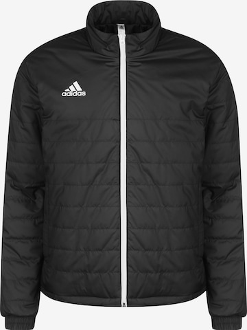 ADIDAS SPORTSWEAR Athletic Jacket 'Entrada 22' in Black: front