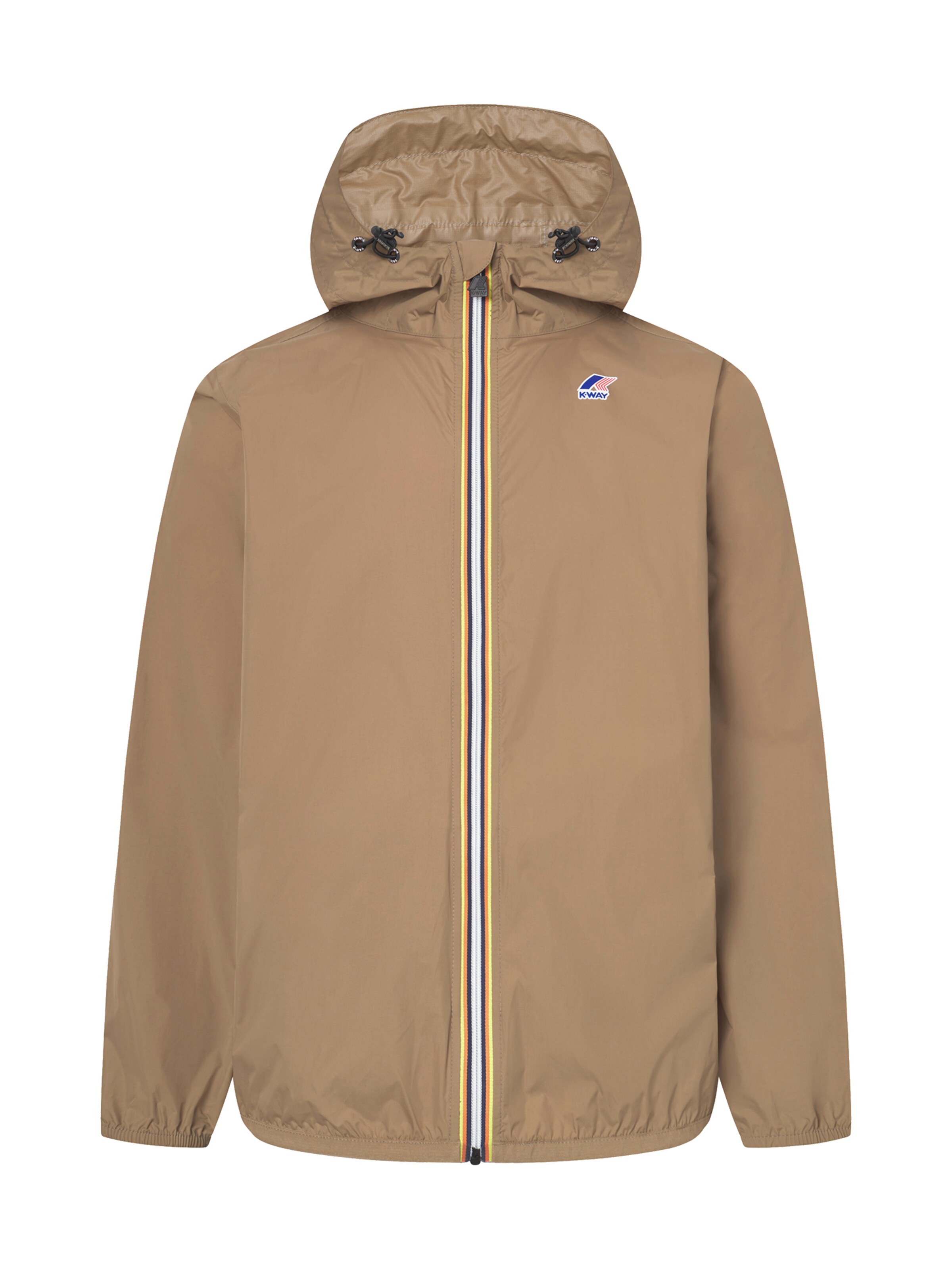 K-Way Funktionsjacke 'Le Vrai 4.0 Claude' in Braun: Vorderseite