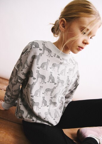 MANGO KIDS Sweatshirt 'Leo' in Grey