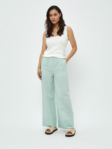 Peppercorn Wide Leg Hose 'Monella' in Grün
