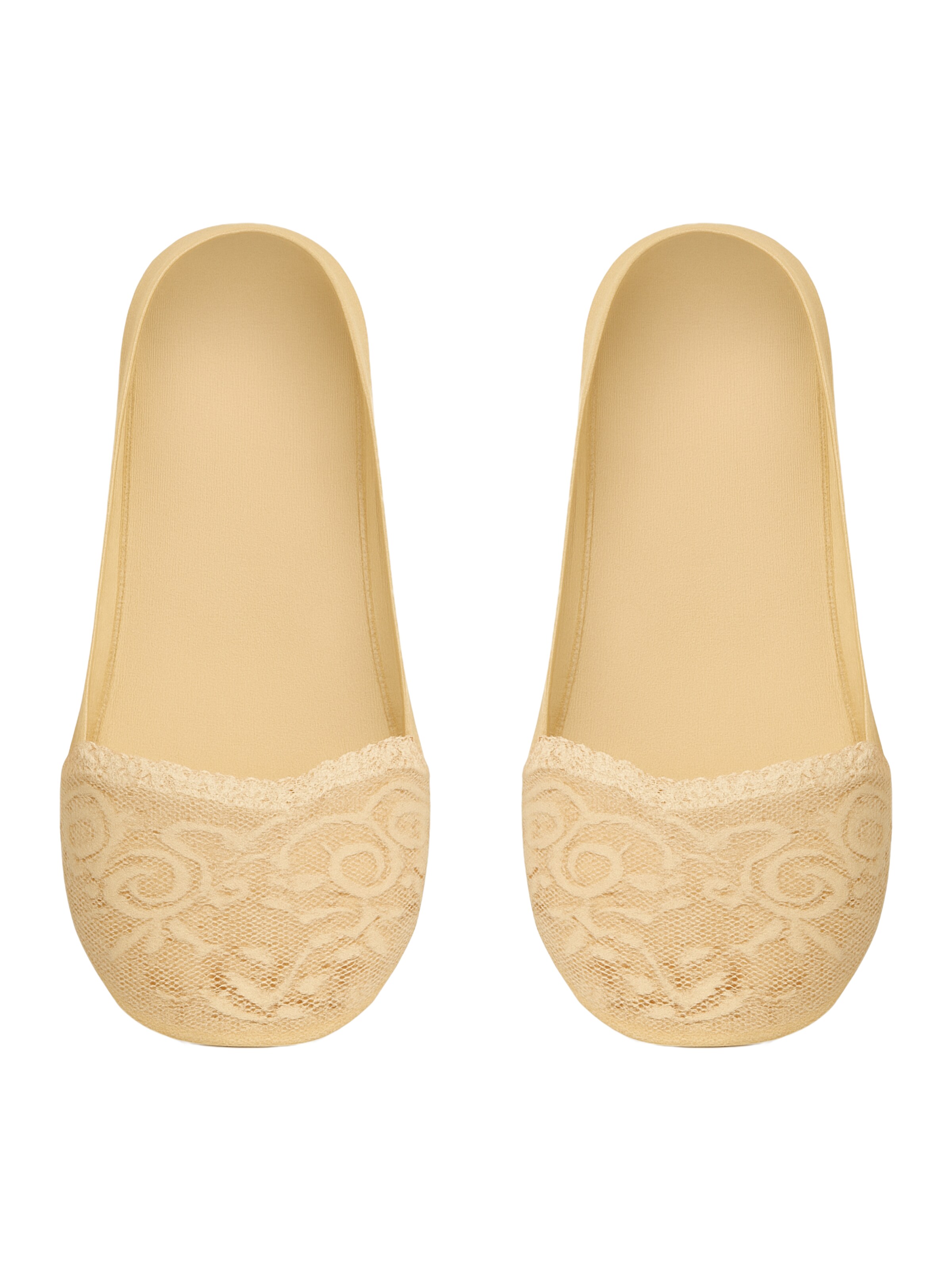 C&City Enkelsokken in Geel: voorkant