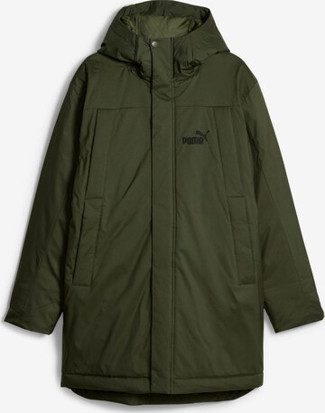 Parka d’hiver PUMA en vert : devant