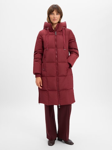 MOS MOSH Winter Coat in Red: front