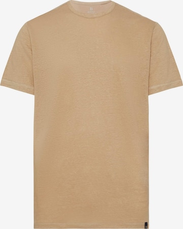 T-Shirt Boggi Milano en beige : devant
