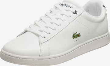 LACOSTE Sneakers laag 'Carnaby' in Wit: voorkant