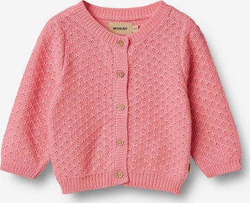 WHEAT Strickjacke 'Magnella' in Pink: Vorderseite