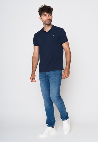 GREENBOMB Shirt 'Animal Seagull' in Blauw