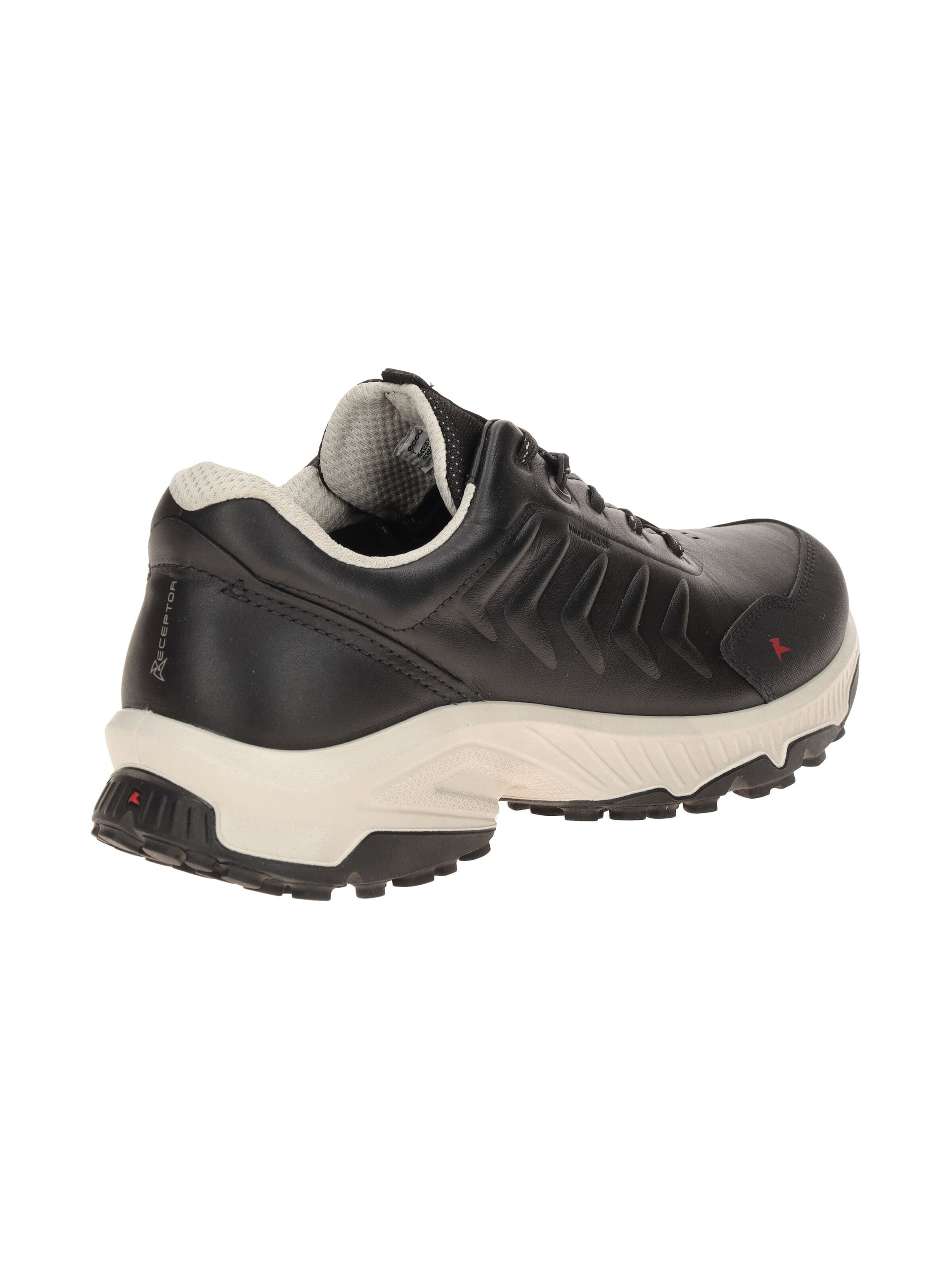 ECCO Sneakers laag 'Ecco Receptor Schuhe schwarz Damen Waterproof 854323' in Zwart