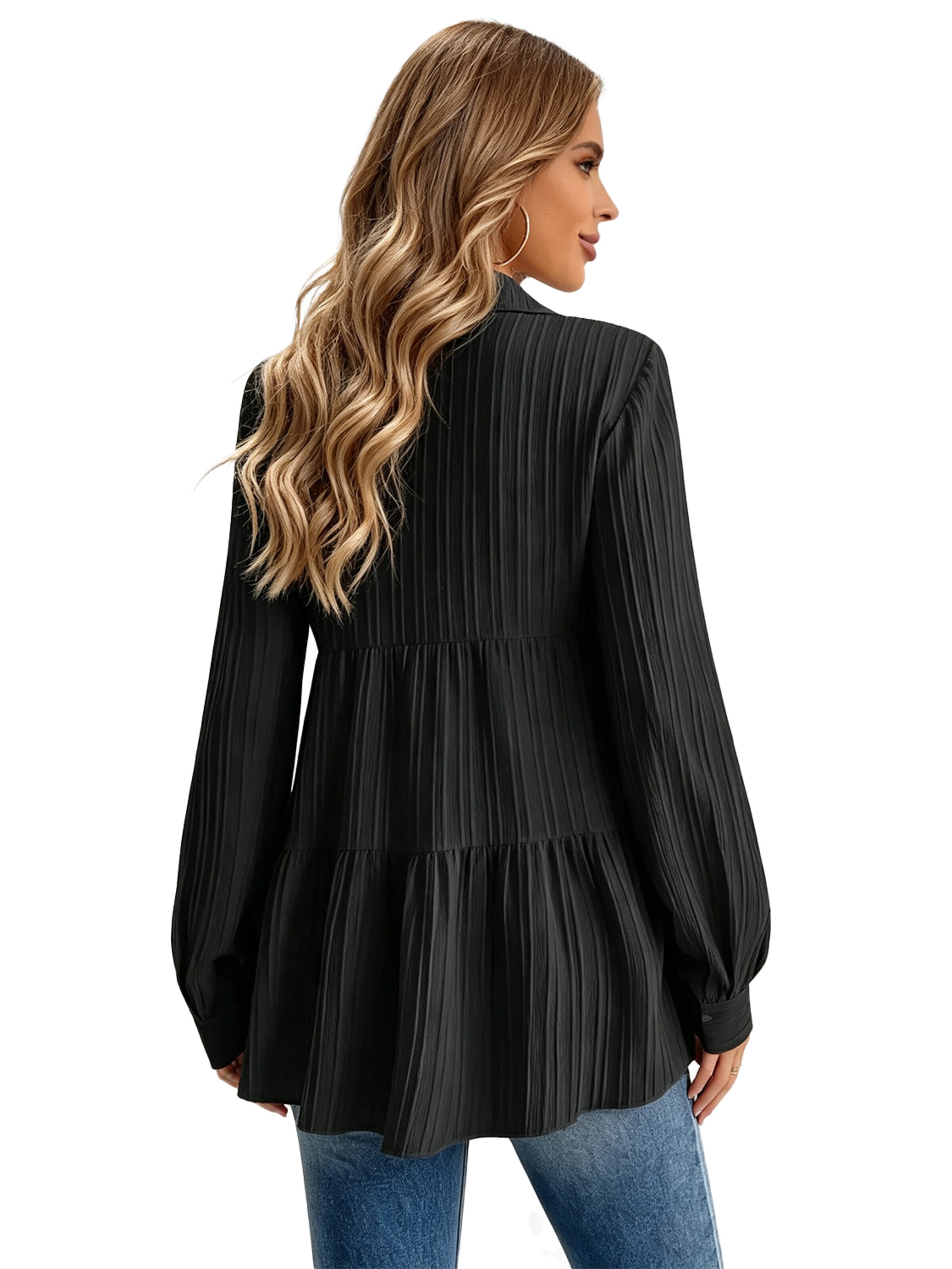 KoJooin Bluse‌‌‌‌ in Schwarz