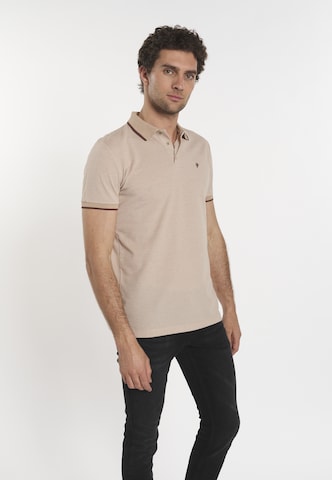 DENIM CULTURE - Camiseta 'Tiago' en beige