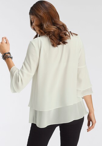 Select By Hermann Lange Bluse in Weiß