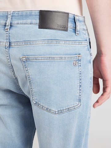 Slimfit Jeans 'Delaware Bo' di BOSS in blu