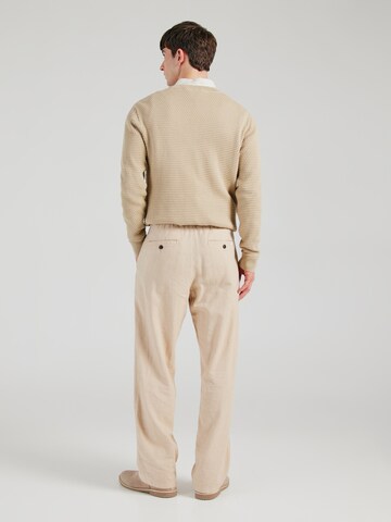 Loosefit Pantalon 'SLH220-BRODY SUN' SELECTED HOMME en beige
