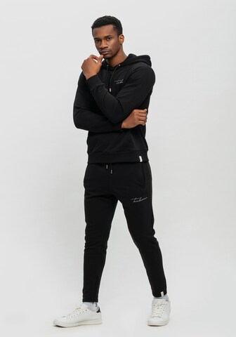 Tom Barron Sweatsuit in Black: front