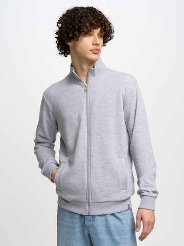 BIG STAR Sweatshirt 'DUNNOS' in Grau: predná strana