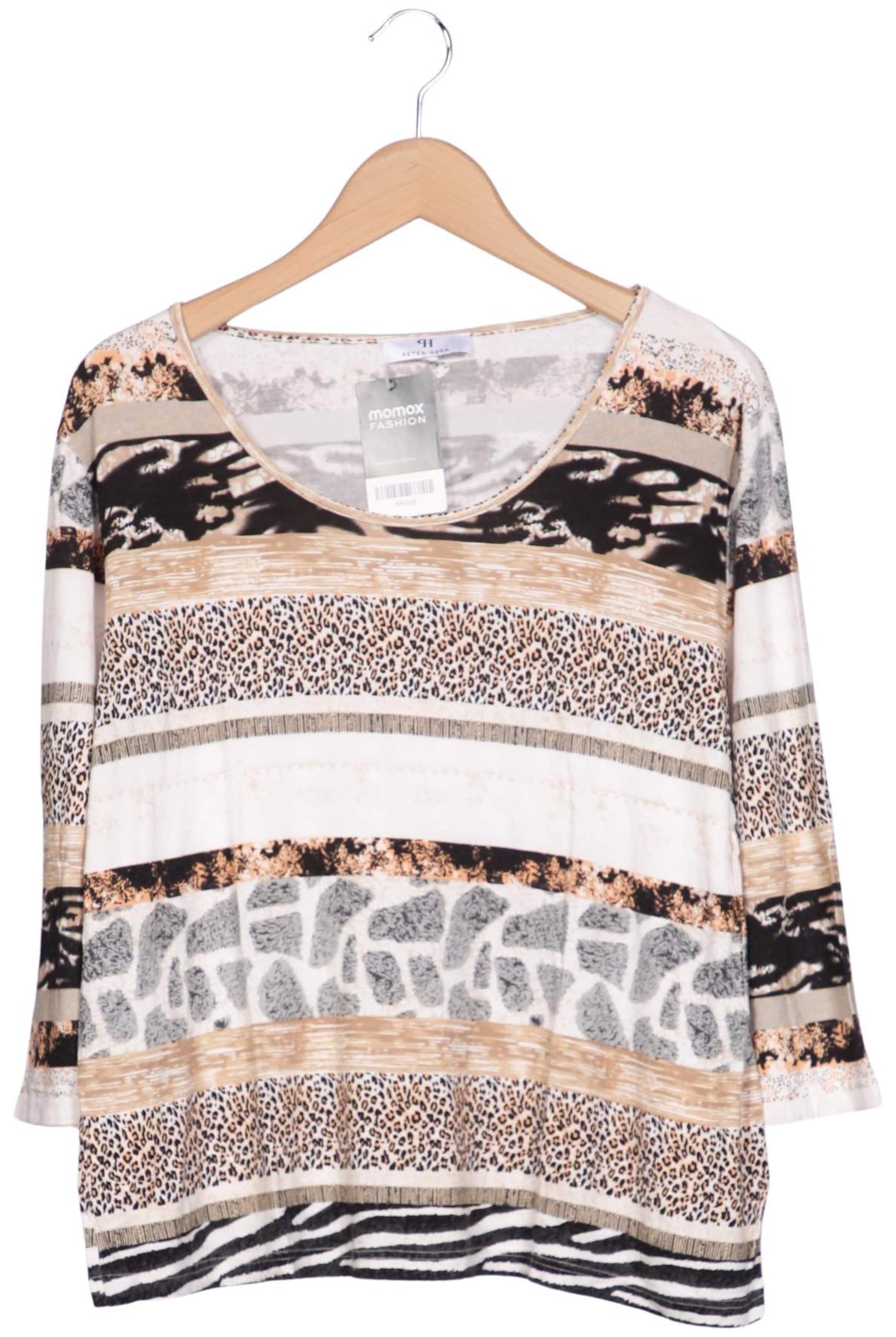 Peter Hahn Langarmshirt XXL in Mischfarben: Vorderseite