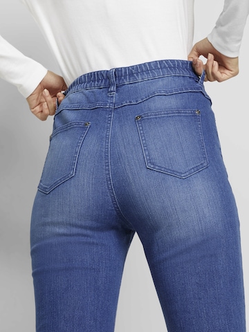 bonprix Slimfit Jeans in Blauw