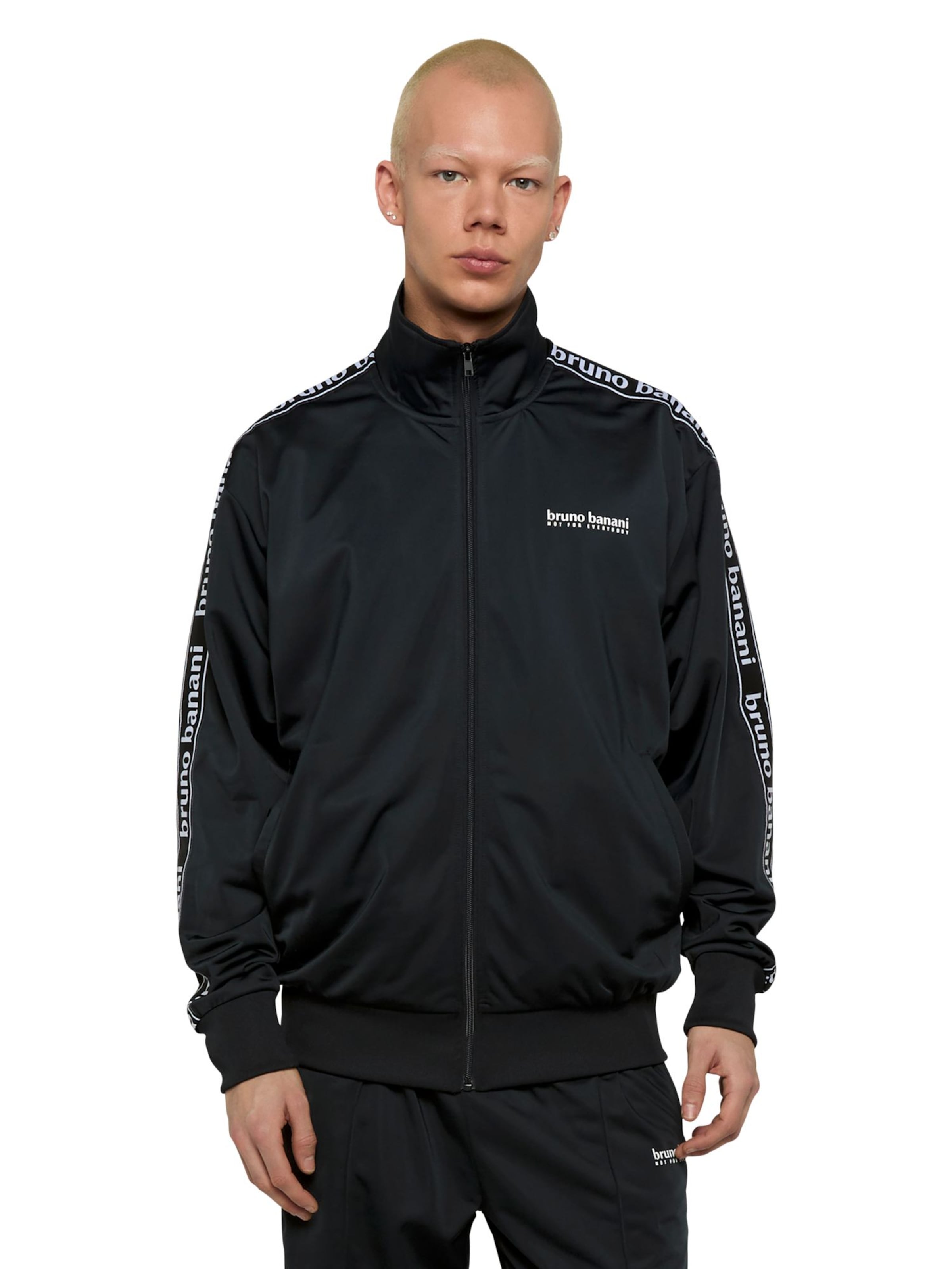 Veste de sport 'Hardin' Bruno Banani en noir : devant