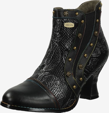Laura Vita Ankle Boots in Black: front