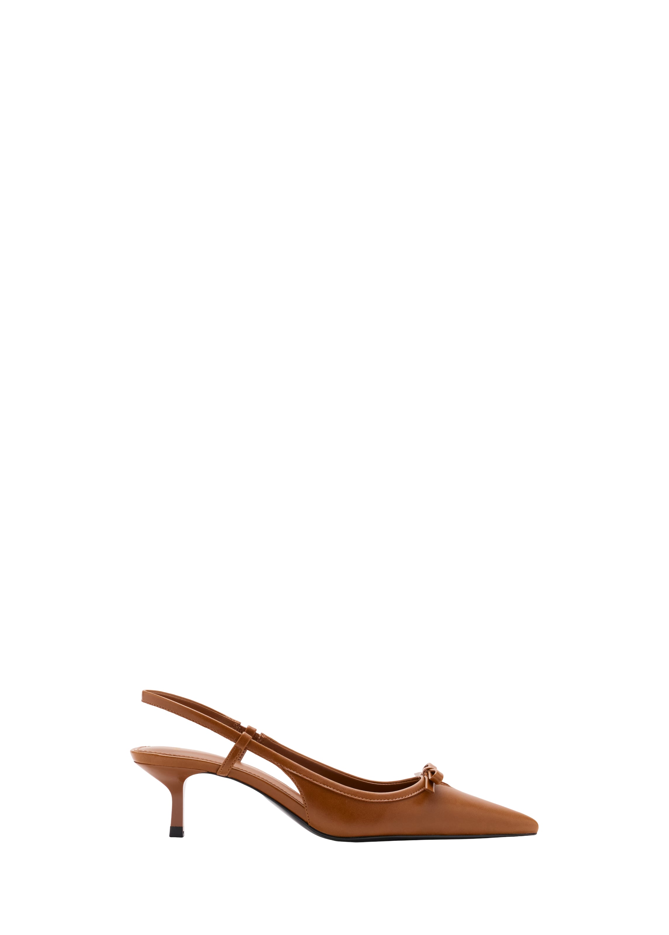 Décolleté sling 'SUSA' di MANGO in marrone: frontale