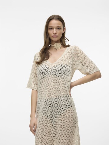 VERO MODA Knit dress 'Leilani' in Beige