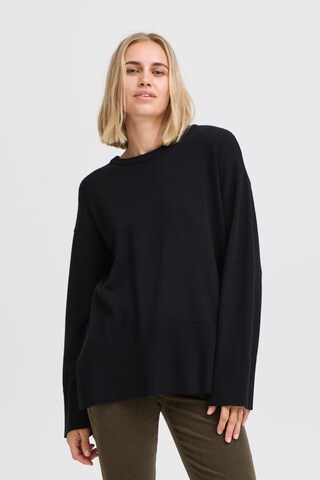 Pull-over 'PZSTEFFI' Pulz en noir : devant