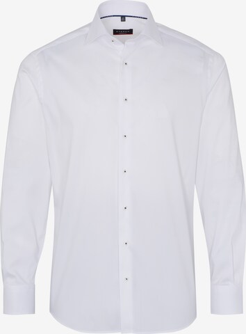 ETERNA Slim fit Button Up Shirt in White: front