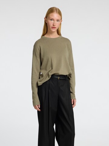 Pullover 'SLFLaura' di SELECTED FEMME in verde: frontale