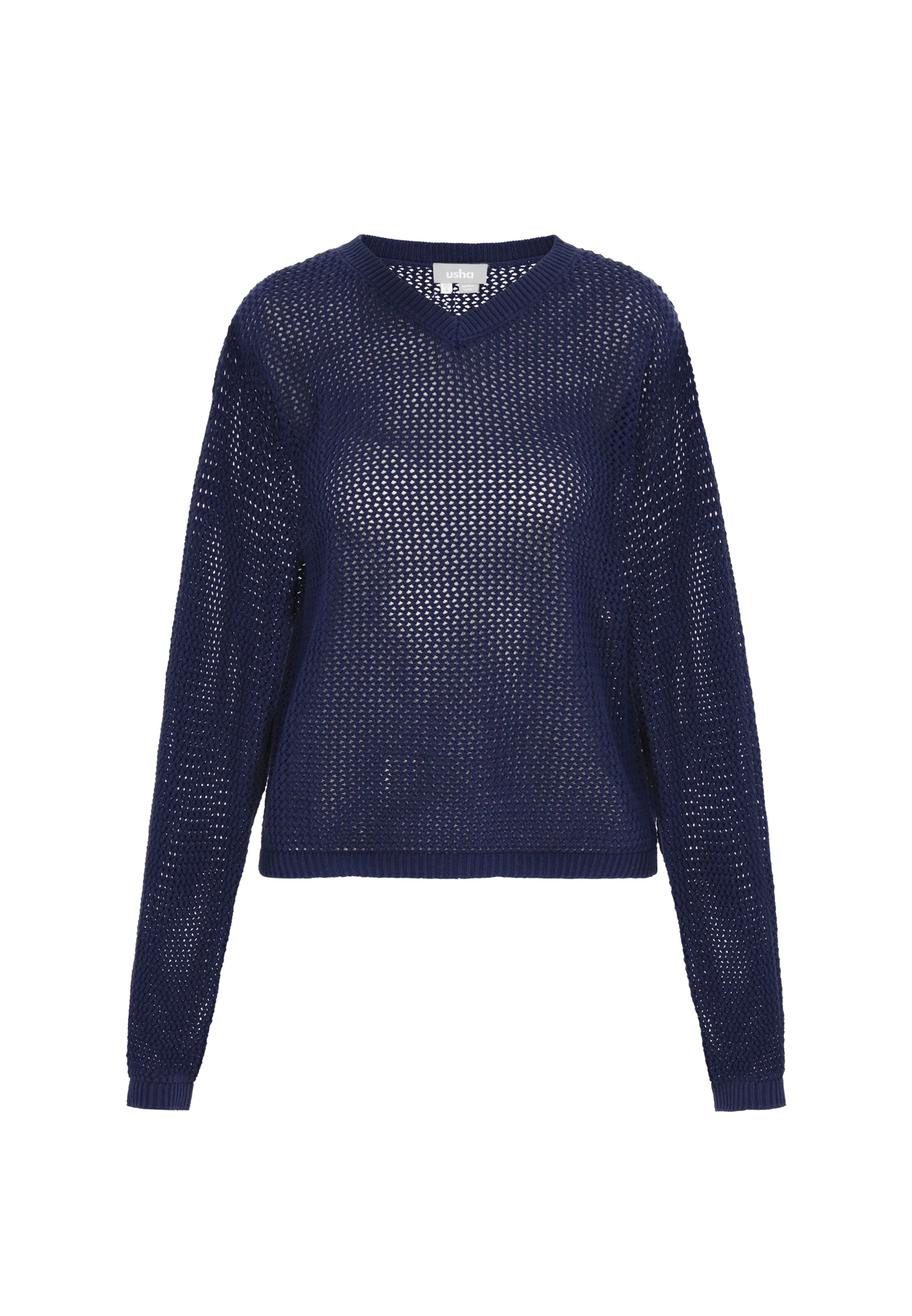 Usha Pullover in Blau: Vorderseite