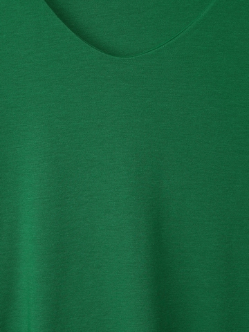 STREET ONE قميص بلون أخضر