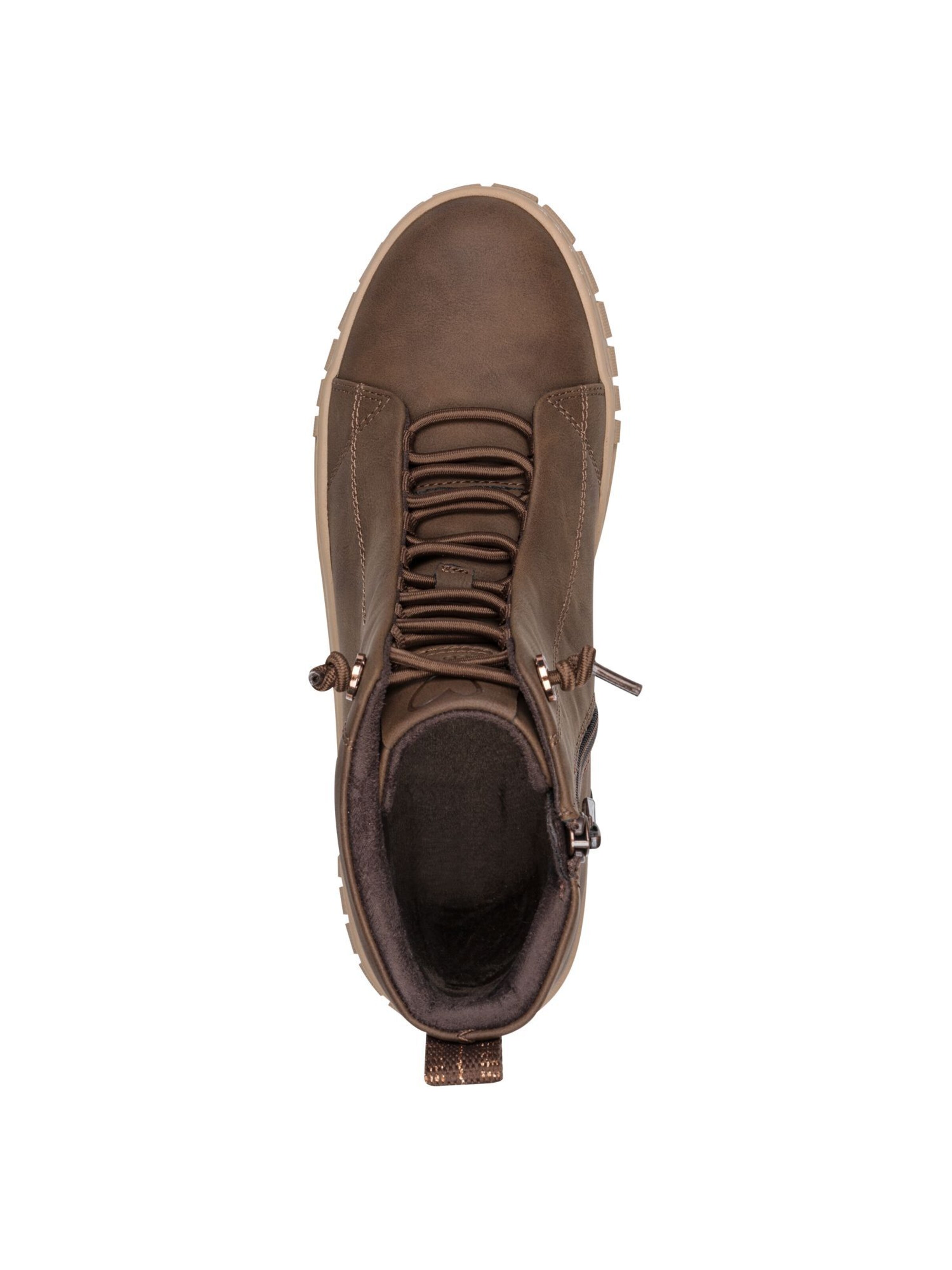 Bottines à lacets MARCO TOZZI en marron