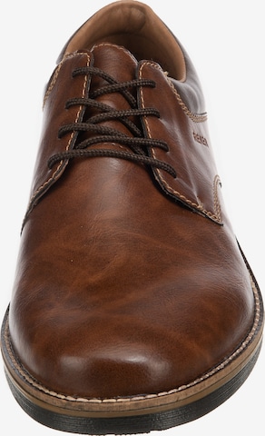 Rieker Lace-Up Shoes in Brown