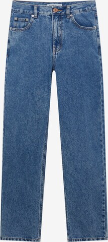 Pull&Bear Tapered Jeans in Blue: front