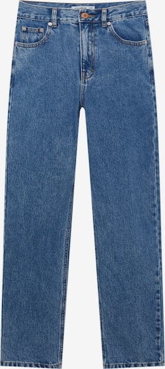 Jeans Pull&Bear pe albastru, Vizualizare produs