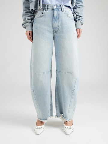 Barrel Jean Rich & Royal en bleu : devant