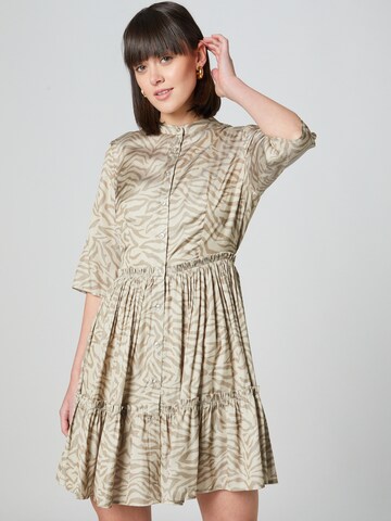 Guido Maria Kretschmer Women - Vestido 'Joyce' en beige: frente