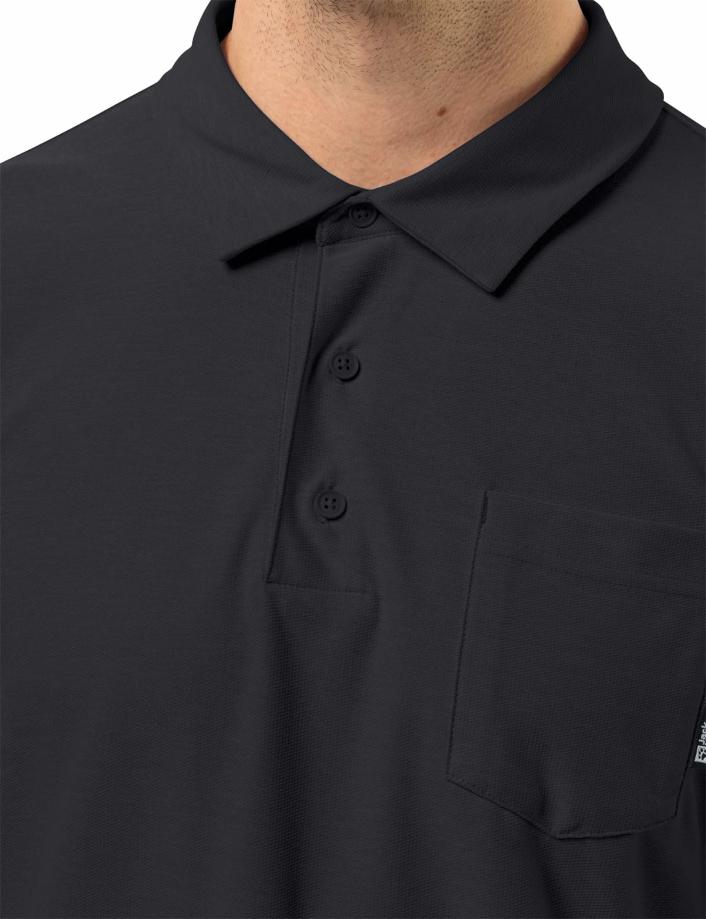 JACK WOLFSKIN Shirt in Black