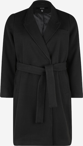 Manteau mi-saison Vero Moda Curve en noir : devant