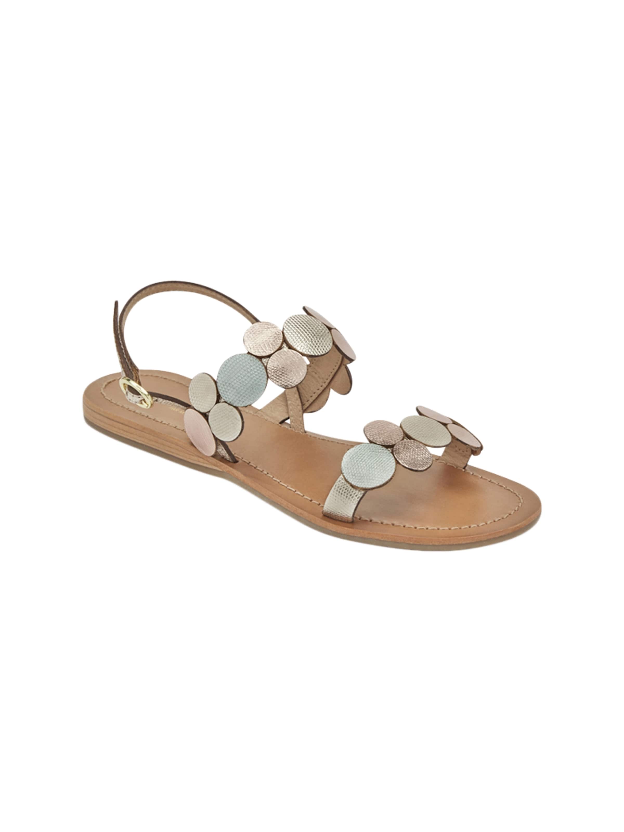 Les Tropéziennes Sandals in Black: front