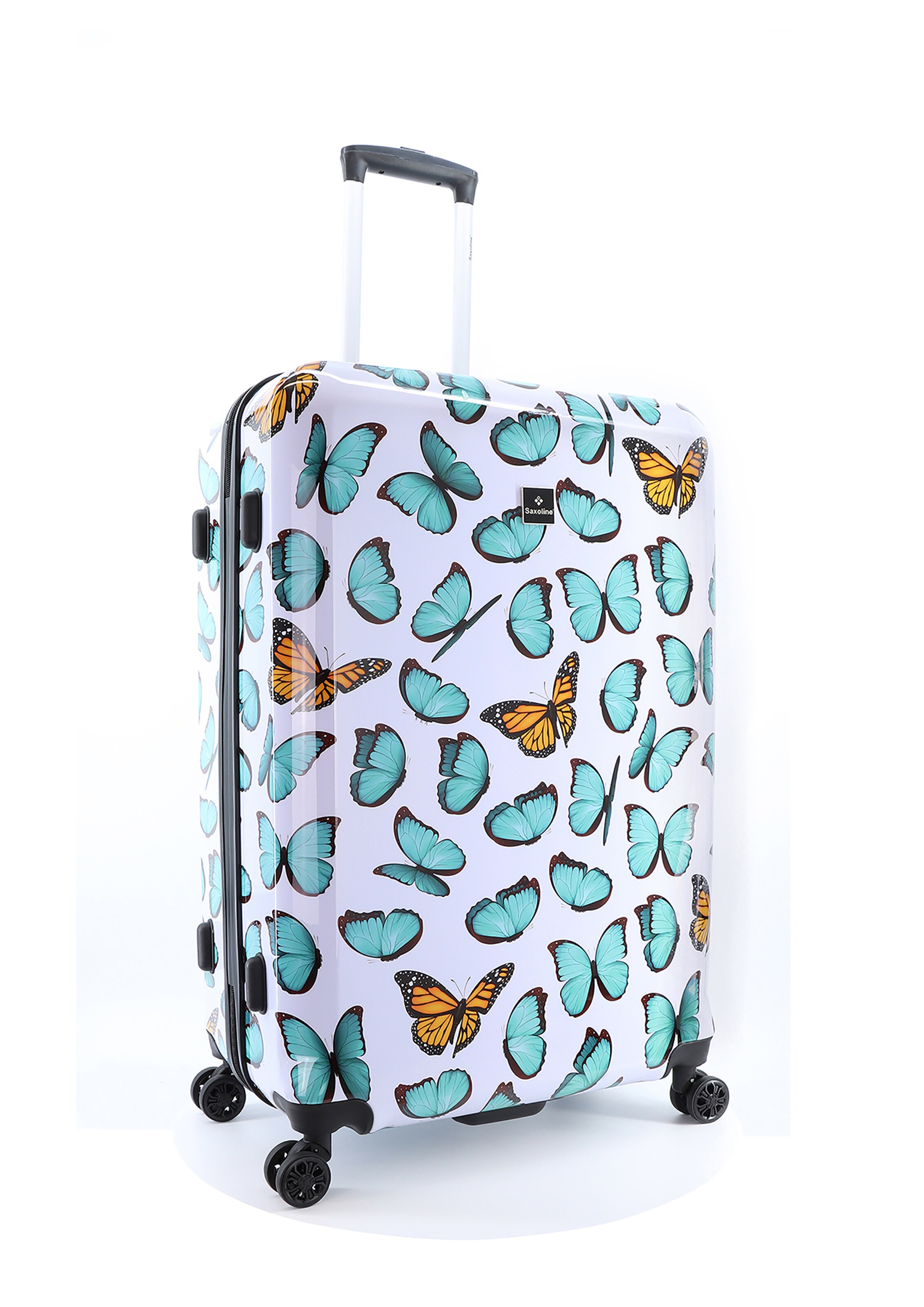 Saxoline Suitcase 'Springful' in White